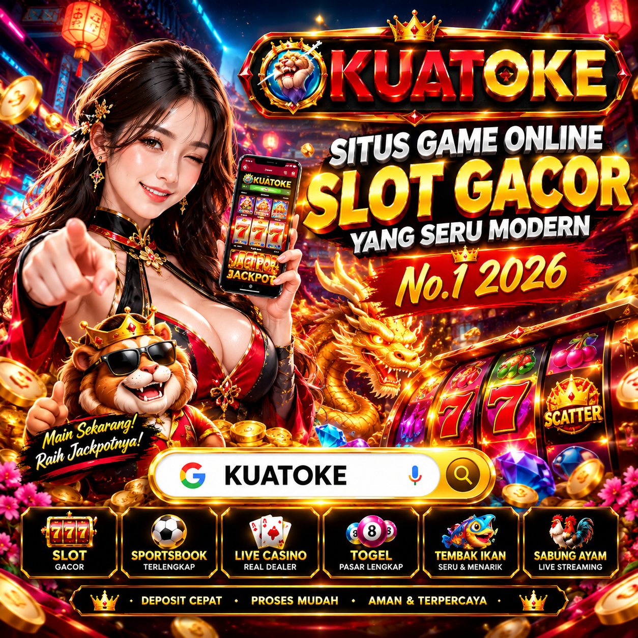 KUATOKE Produk Slot Gacor Modern